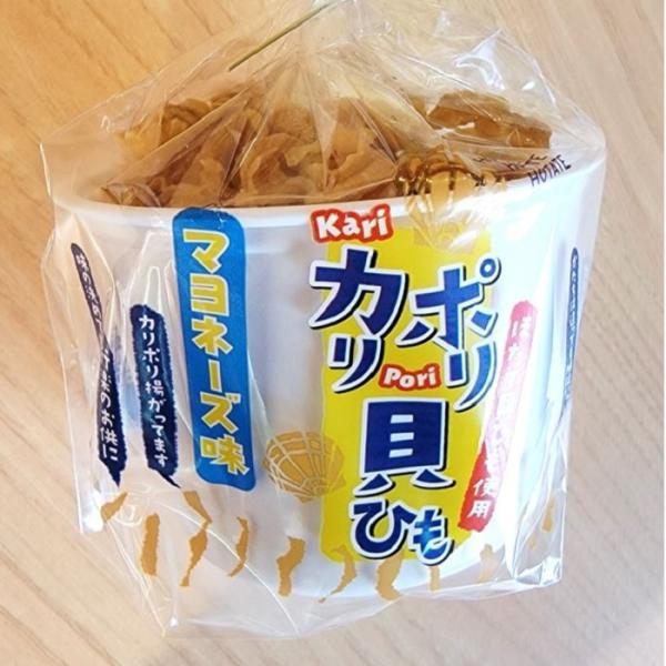 国産の帆立の貝ヒモをカリッカリにした、食べやすいサイズの絶品おつまみです青森県のご当地食品で、おつまみにも、おやつにもなる、万能食品です名称　　　　ホタテヒモ加工品　マヨネーズ味賞味期限　　約2ヶ月、（最低1ヶ月保証） 内容量　　　1カップ...