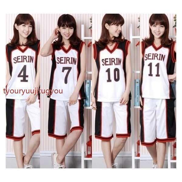 黒子のバスケ キセキの世代 コスプレ衣装 誠凛高校 火神大我 黒子テツヤ 日向順平 水戸部凛之助 小金井慎二 btm 長龍實業 通販 Yahoo ショッピング