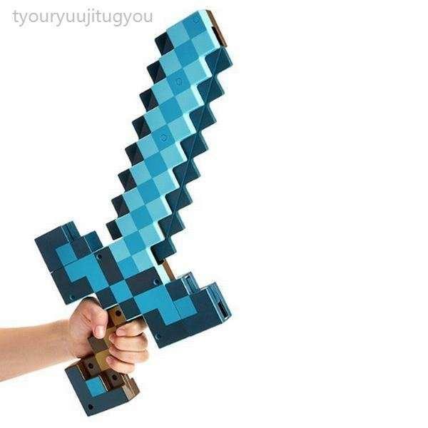 Minecraft マインクラフト グッズ 剣 おもちゃ フィギュア 変形武器 変形ソード ダイヤの剣 おもちゃ xqa 長龍實業 通販 Yahoo ショッピング