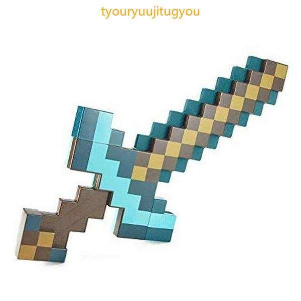 Minecraft マインクラフト グッズ 剣 おもちゃ フィギュア 変形武器 変形ソード ダイヤの剣 おもちゃ xqa 長龍實業 通販 Yahoo ショッピング