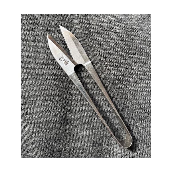 勝印 握り鋏 120mm 手打 鋼入り 和鋏 糸切りバサミ 裁縫道具 刺繍道具 