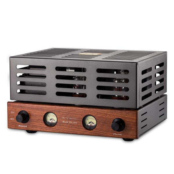 真空管アンプ 6V6・6L6・EL34兼用アンプ（自作品）※出力管は6V6を使用 6F6/6V6/6L6/EL34/KT-66等コンパチブル・シングル・アンプの製作（改造