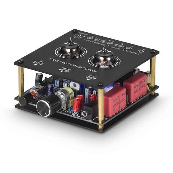 Mini 真空管アンプ Bluetooth レシーバー HiFi チューブ プリアンプ