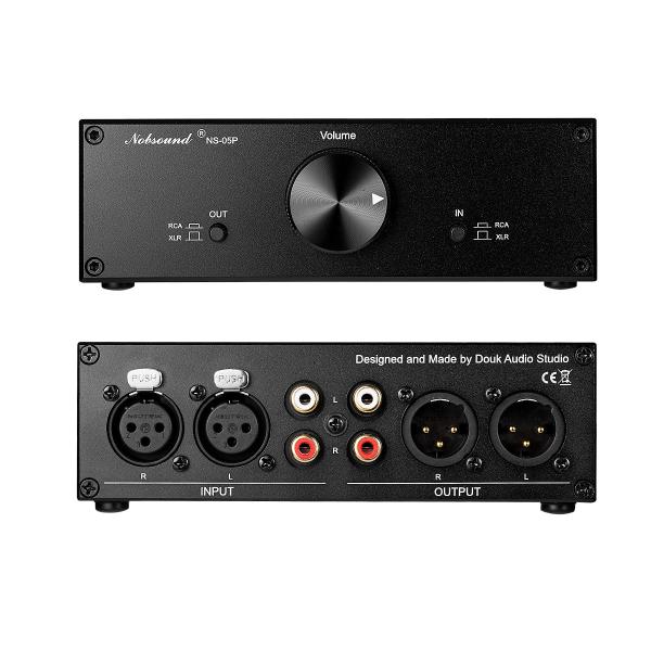 新登場！】 Douk Audio バランス型 プリアンプ XLR RCA ボリューム