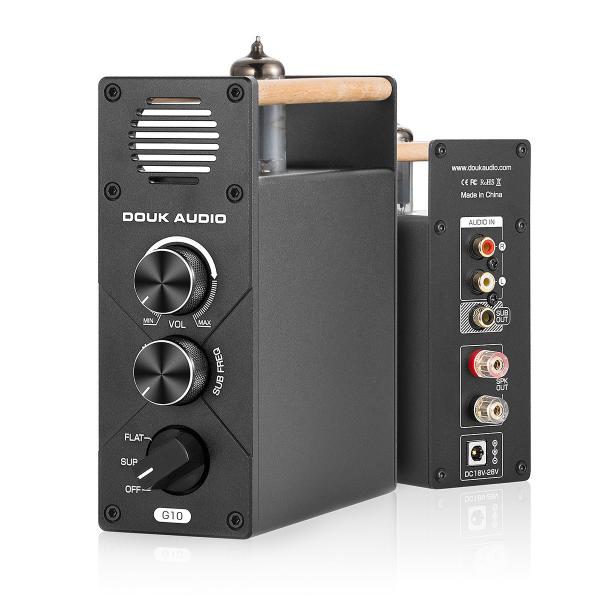 Douk Audio G10 6K4 モノチャンネル 真空管 アンプ サブウーファー