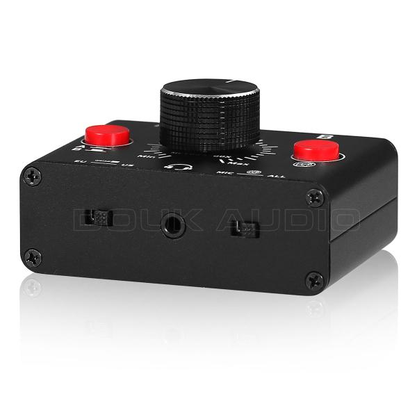 PVR マイクロフォン ブラック ケース付き　2セット カラオケ マイク スピーカー ポータブル ミニカラオケボックス