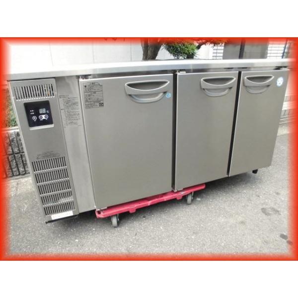 冷凍冷蔵庫 業務用 中古 台下 テーブル形3ドア 1室冷凍 フクシマ TMU-51PM2-F 100V 1500×450mm 2019年製 ホシザキ（HOSHIZAKI） 冷凍冷蔵庫 業務用 中古 台下 テーブル形3ドア