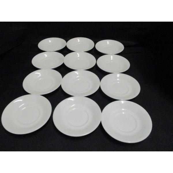 中古良品 業務用 小皿 醤油入れ お皿 食器 白色 12枚セット 118×20mm yamanaka 調理用 厨房小物 店舗用品 s0211