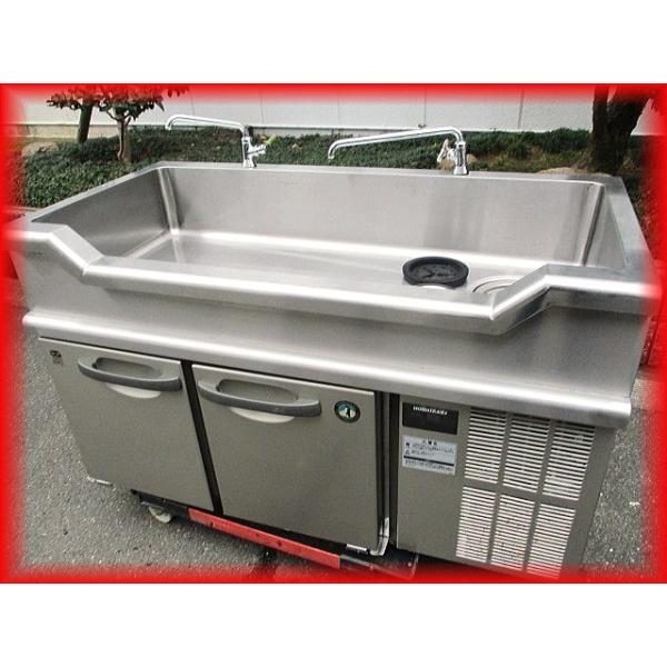 HOSHIZAKI ホシザキ 台下冷蔵庫 RW-120SNC-T 業務用2ドア 舟形シンク W1200×D600×H830 コールドテーブル 楽天市場】【新品】横型舟形シンク付冷蔵庫(コールドテーブル) 幅1200