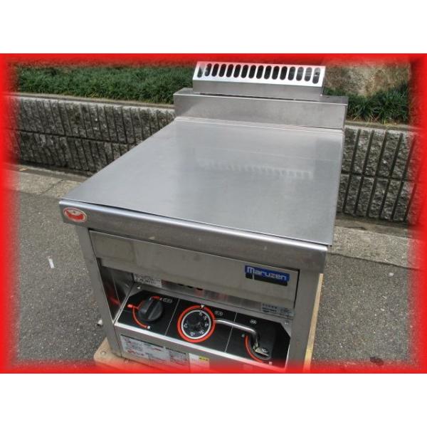 マルゼン製中古卓上フライヤー油量12L マルゼン 卓上型1槽ガスフライヤー MGF-12TJ 油量：12L : 業務用