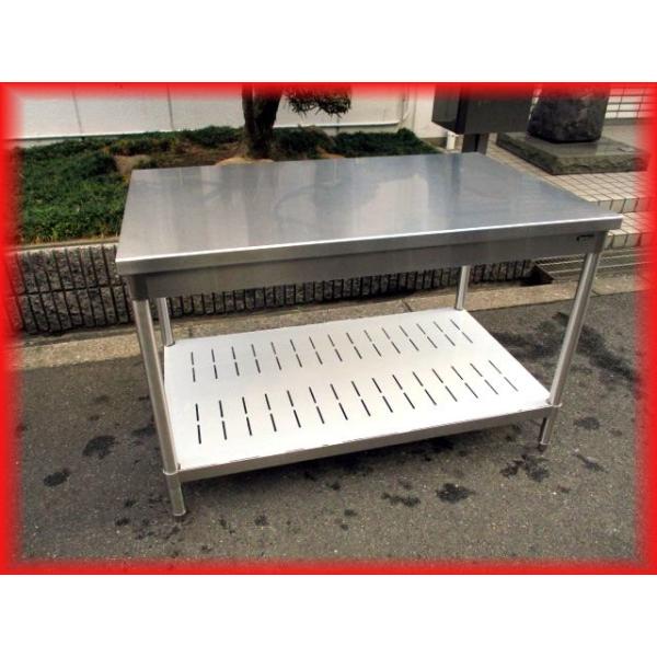 作業台 業務用 ステンレス タニコー 1200×750mm 中古 棚付き 作業台 業務用 ステンレス タニコー 1200×750mm 中古 棚付き