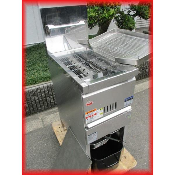 2021年製　マルゼン MGF‑13K 都市ガスフライヤー 13L 単相 送料無料 フライヤー 業務用 13L 1槽 マルゼン MGF-13K 2022年 都市