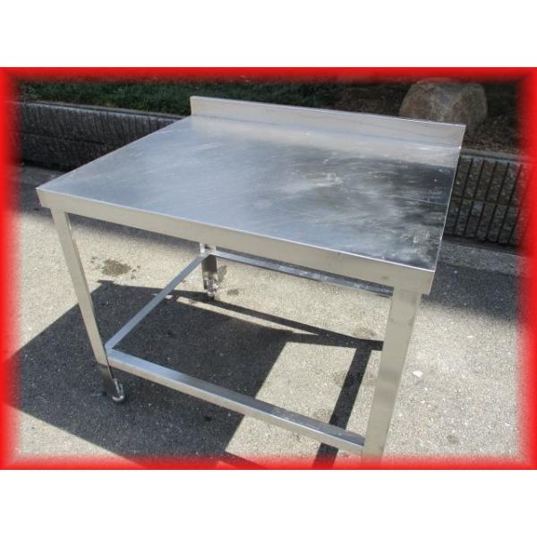 作業台 業務用 中古 ステンレス ガス作業台 750×600×650mm  BG付 厨房用品 店舗 大阪発 中古 ｇ675