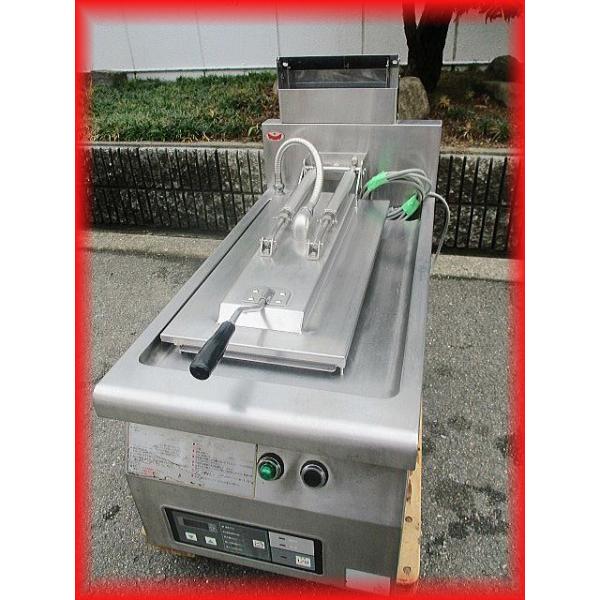 餃子グリラー 中古 業務用 ガス自動餃子焼器 マルゼン MAZ-4 都市ガス 380×750mm 卓上型 100V 2014年製 送料無料 厨房器機 i