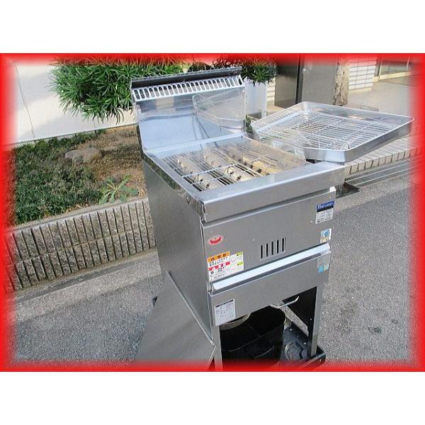 フライヤー 業務用 18L 1槽 中古 マルゼン MGF-C18K 都市ガス 2019年製 揚げ物 標準タイプ 厨房機器 送料無料 大阪発