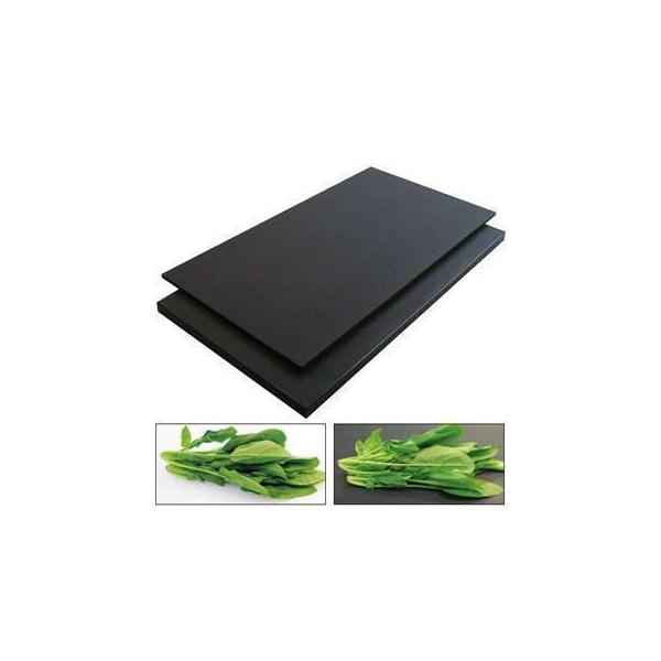 ハイコントラストまな板(黒まな板）K5 750×330×10mm : 厨房・Byonho