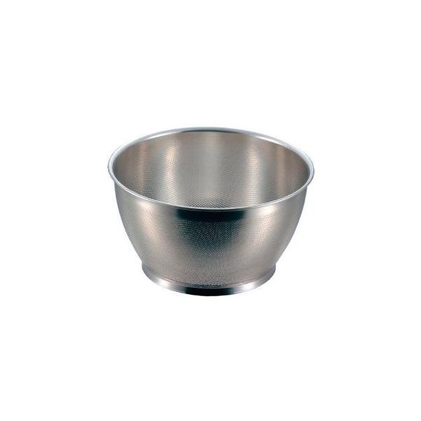 三宝産業 UK 18-8 パンチング 米揚ざる（穴径φ1.5mm）30cm 【品番:0990 