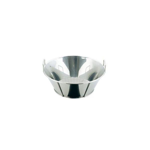 三宝産業　UK　18-8　揚ざる/底パンチング（穴径φ2.2mm）51cm　【品番:0990 7342】