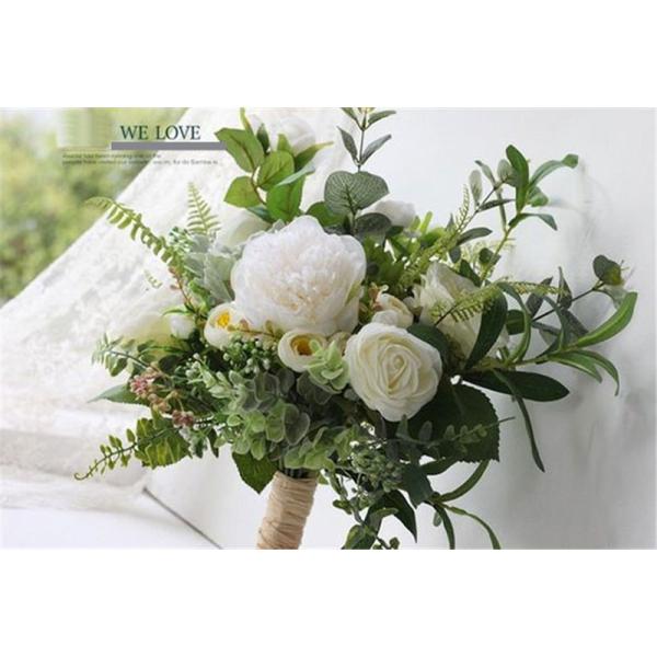 ウエディングブーケ 手作り お祝い ブーケ 造花 結婚式 レディースファッションなら 中天売店 ワンピース ニットなど人気 定位場アイテムから今シーズンのトレンドまで 色んな所品を用意しております Blf 花 ブライダルブーケ 花嫁 花 写真撮り お祝い