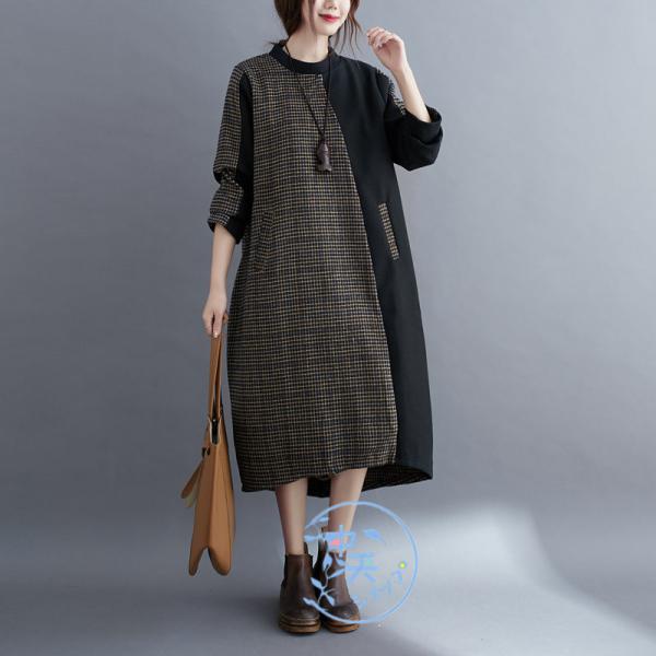 ワンピース大きいサイズ秋冬４０代暖かいワンピースレディース長袖チェック柄 体型カバー マキシ丈ワンピース 大きいサイズゆったり 暖かい 50代xxl Buyee Buyee 일본 통신 판매 상품 옥션의 대리 입찰 대리 구매 서비스