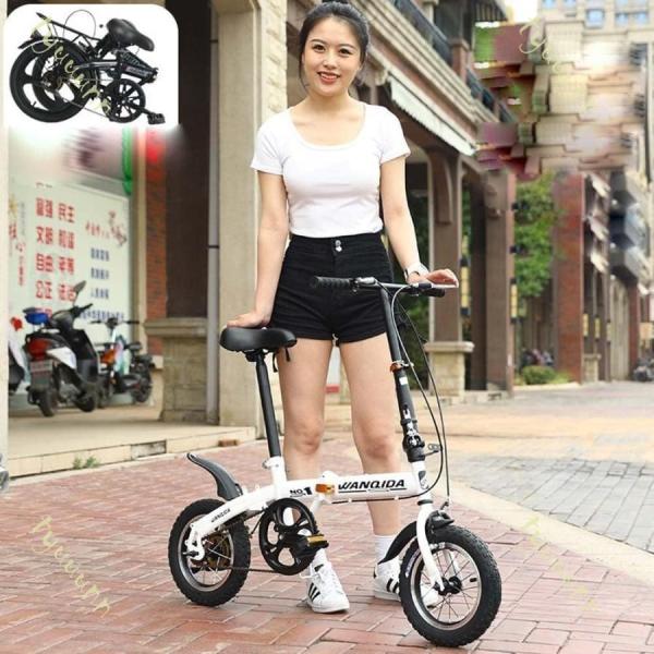自転車 折り畳み自転車 クロスバイク シティバイク式 12インチ 快適