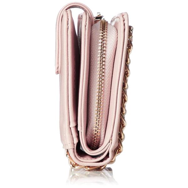 Metal Two Metal Quilting リエンダ R Wallet Wallet ピンク Fold Tyウィズ 2号店