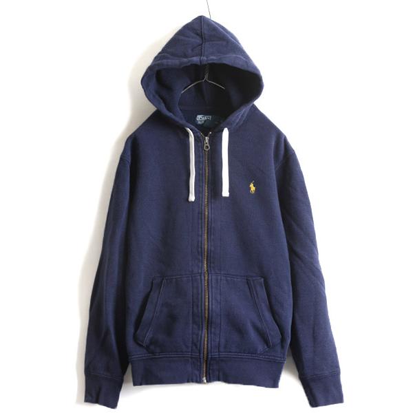 □ POLO ポロ ラルフローレン サイドパネル付き フルジップ スウェット