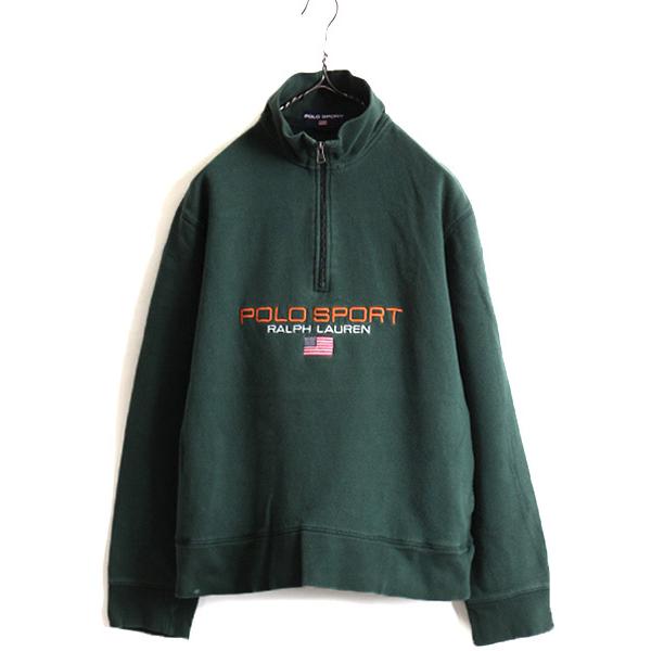 90s □ ポロスポーツ ラルフローレン ハイネック スウェット