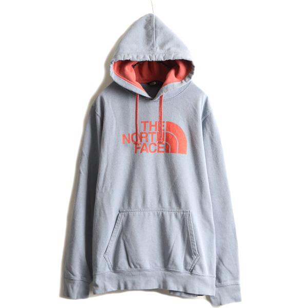 □ ノースフェイス 2トーン プリント スウェット スエット フード