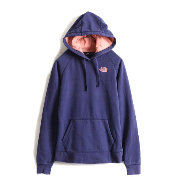 □ ノースフェイス スウェット フード パーカー レディース S / 古着