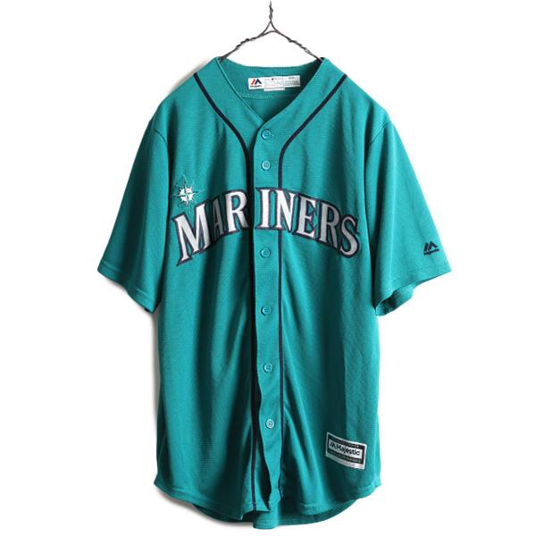 □ MLB オフィシャル Majestic シアトル マリナーズ ベースボール