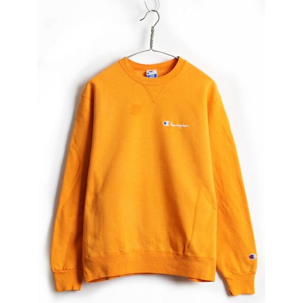 レアカラー 90 S Usa製 チャンピオン 前v クルーネック 裏起毛 スウェット トレーナー メンズ L 古着 スエット Champion オレンジ F Aud27yn01 Master Plan 通販 Yahoo ショッピング
