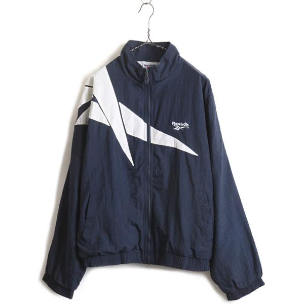 90s オールド Reebok ビッグロゴ 切替 フルジップ ナイロン ジャケット ( メンズ L ) 古着 90年代 リーボック 2トーン ジャンパー 紺 白 :f-mrd15y22n08:Master Plan - 通販 - Yahoo!ショッピング 90s オールド Reebok ビッグロゴ 切替 フルジップ ナイロン ジャケット ( メンズ L ) 古着 90年代 リーボック 2トーン ジャンパー 紺 白 :f-mrd15y22n08:Master Plan - 通販 - Yahoo!ショッピング