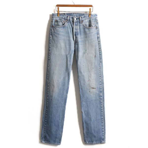90s USA製 オールド ■ Levis リーバイス 501 デニム パンツ ( メンズ 32 36 ) 古着 90年代 アメリカ製 ジーンズ ジーパン ストレート 青 90s USA製 オールド ■ Levis リーバイス 501 デニム パンツ ( メンズ 32 36 ) 古着 90年代 アメリカ製 ジーンズ ジーパン ストレート 青