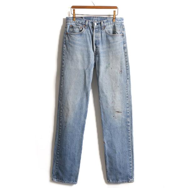 90s USA製 オールド ■ Levis リーバイス 501 デニム パンツ ( メンズ 32 36 ) 古着 90年代 アメリカ製 ジーンズ  ジーパン ストレート 青