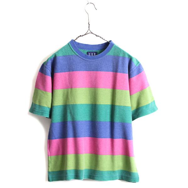 90s キッズ XL メンズ S レディース M 程□ OLD GAP ポケット付き