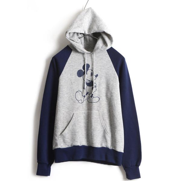 80s ビンテージ □ ディズニー オフィシャル ミッキー プリント