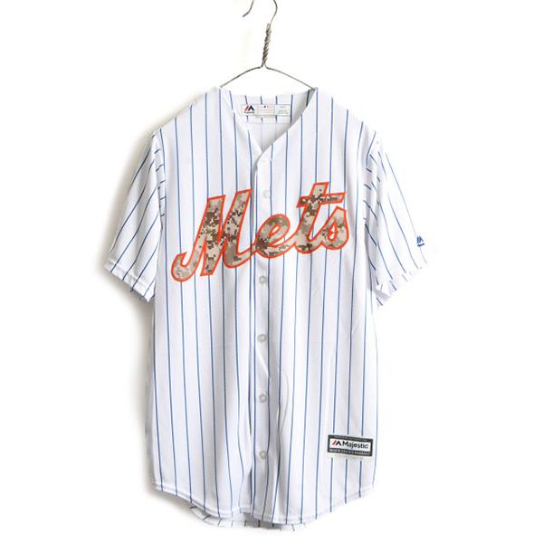 ✨翻译此页✨ MLB メジャー メッツ Mets 刺繍ロゴ ゲームシャツ