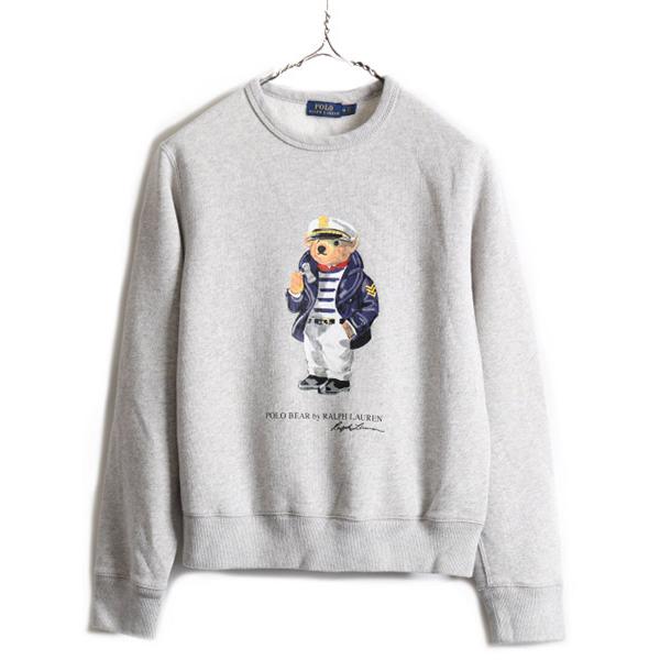人気 ポロベア □ POLO ポロ ラルフローレン プリント スウェット