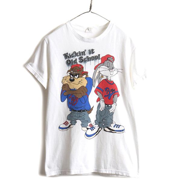 希少サイズ S □ ワーナー キャラクター プリント 半袖 Tシャツ