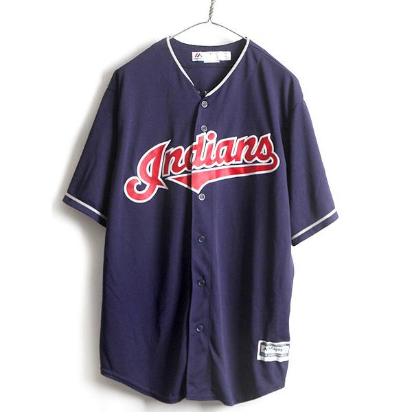 USA製 □ MLB オフィシャル Majestic クリーブランド インディアンス