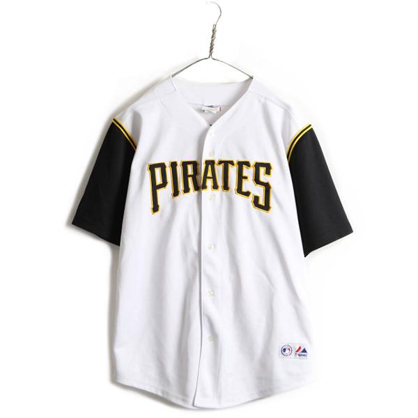 00s キッズ XL メンズ S □ MLB オフィシャル Majestic パイレーツ