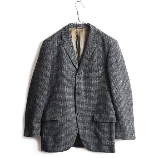 60 S ビンテージ Usa製 旧タグ ハリスツイード 3ボタン テーラード ジャケット メンズ M L 程 古着 ブレザー 60年代 ウール ツイード K Jad15y22n12 Master Plan 通販 Yahoo ショッピング