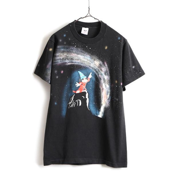 80s 90s USA製 ■ ディズニー オフィシャル ファンタジア プリント 半袖 Tシャツ 黒 ( メンズ レディース M ) 古着 ミッキー  マウス DISNEY :k-jnd07y22n08:Master Plan - 通販 - Yahoo!ショッピング