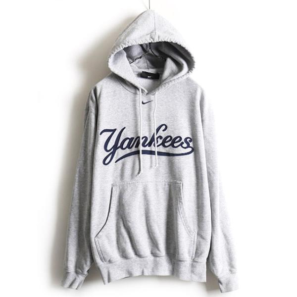 00s □ MLB オフィシャル TEAM NIKE NY ヤンキース スウェット フード