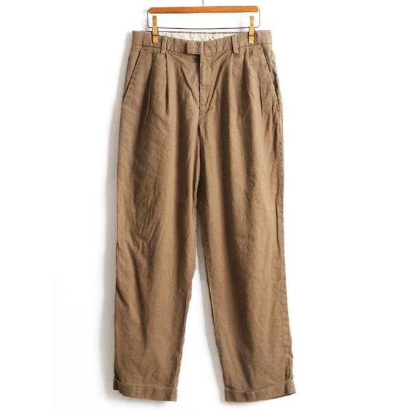 00's □ ドッカーズ DOCKERS RECORD 2タック リネン コットン