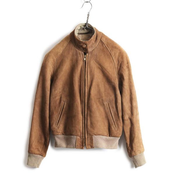 80s 90s USA製 エルエルビー 中綿 本革 レザー ジャケット レディース