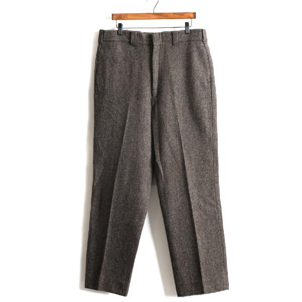 2021年新作入荷 ヴィンテージ 80s ウールスラックス ストレート
