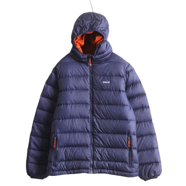 18年製 パタゴニア ハイロフト ダウン セーター フーディ ボーイズ XXL 
