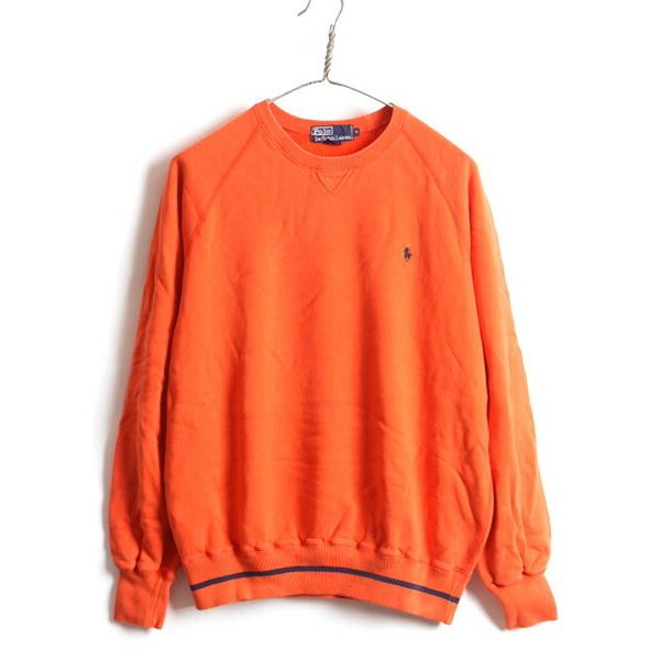 90's 希少サイズ S □ POLO ラルフローレン ワンポイント クルーネック